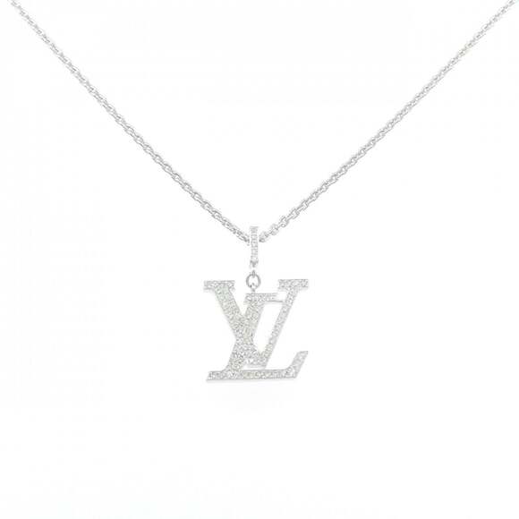 LOUIS VUITTON Jewelry - Louis Vuitton Pendant LV GM Necklace